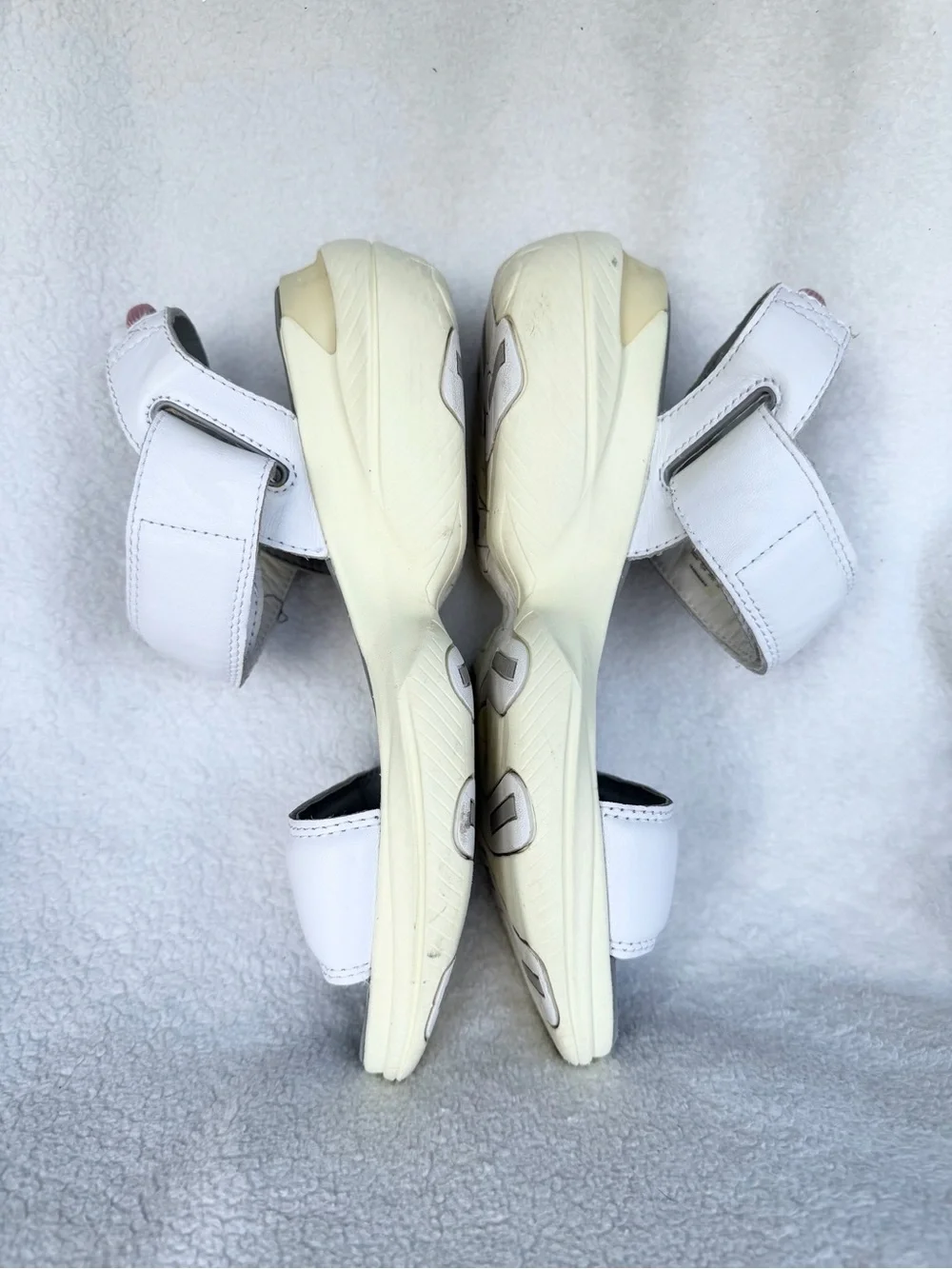 Sorel Explorer Blitz Stride Women’s 7.5 US Sandals Leather White NL4742-100